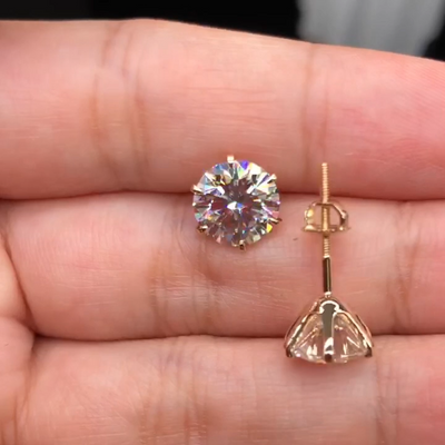 Eleganckie Kolczyki Tera z Białego Złota