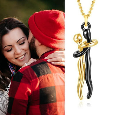 Para przytulająca się